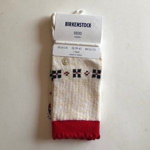 Birkenstock Arctic Ethnic Cotton Socks. Size: 8-10